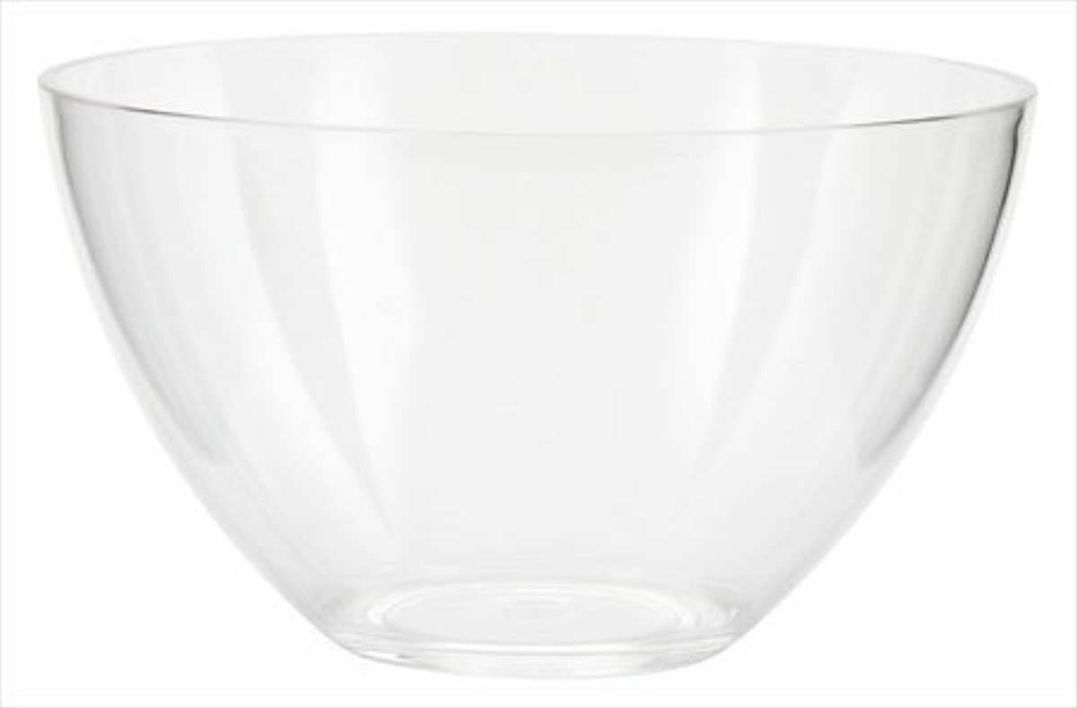 Zak Designs 0025-4233 Grace Soup Bowls， 5.8 inches， Clear