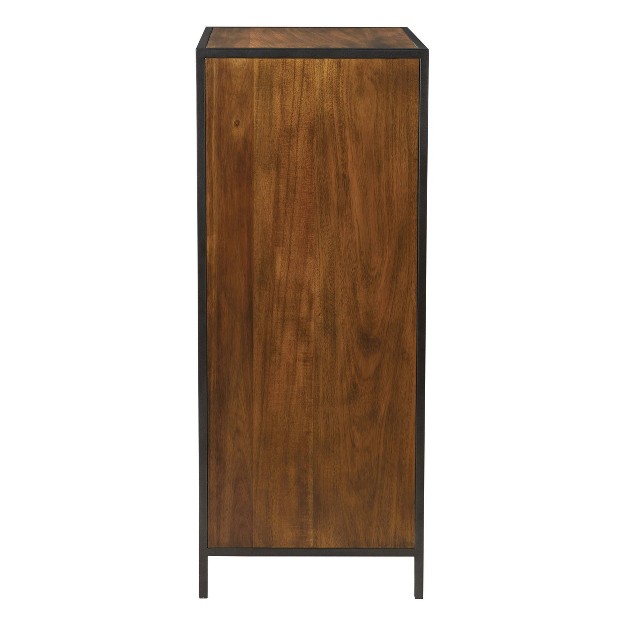 Clermont Office Cabinet Walnut Osp Home Furnishings