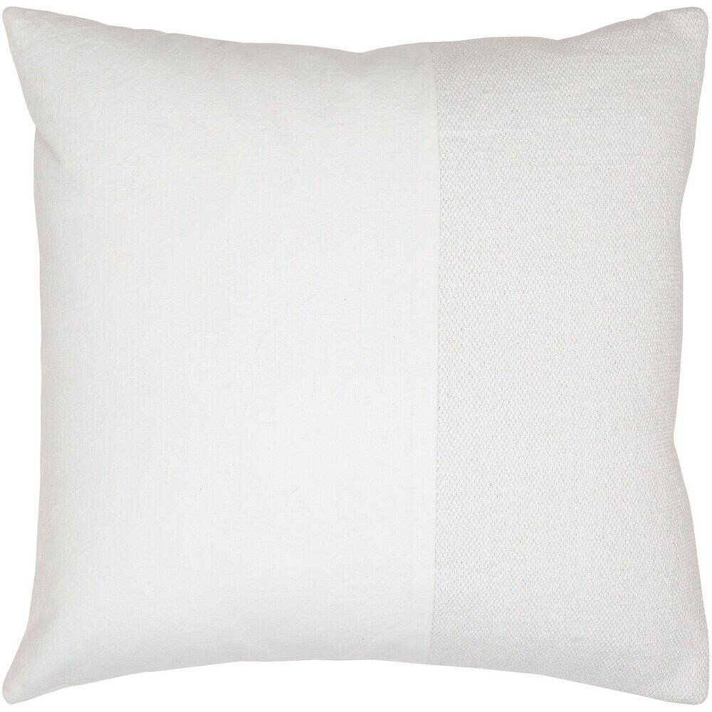 Nikitae Two Tone Minimalist Throw Pillow