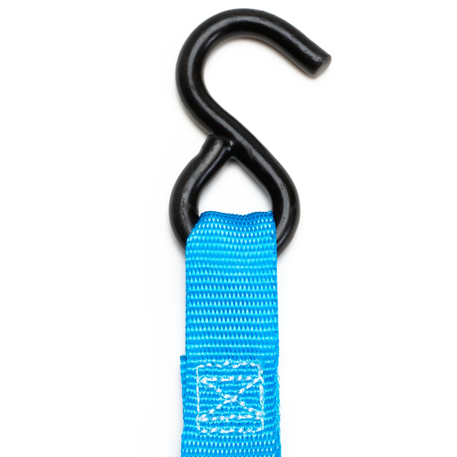 Driver Recovery Products Ratchet Tie-Down Straps, 15' with S Hooks, Heavy Duty 1,500 Pound Breaking Strength, 4 Pack