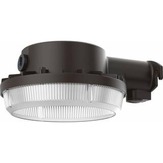 Lithonia Lighting Contractor Select BGS 100- Watt Equivalent Integrated LED Dark Bronze Area Light 4000K BGS P1 40K 120 PE DDB M2