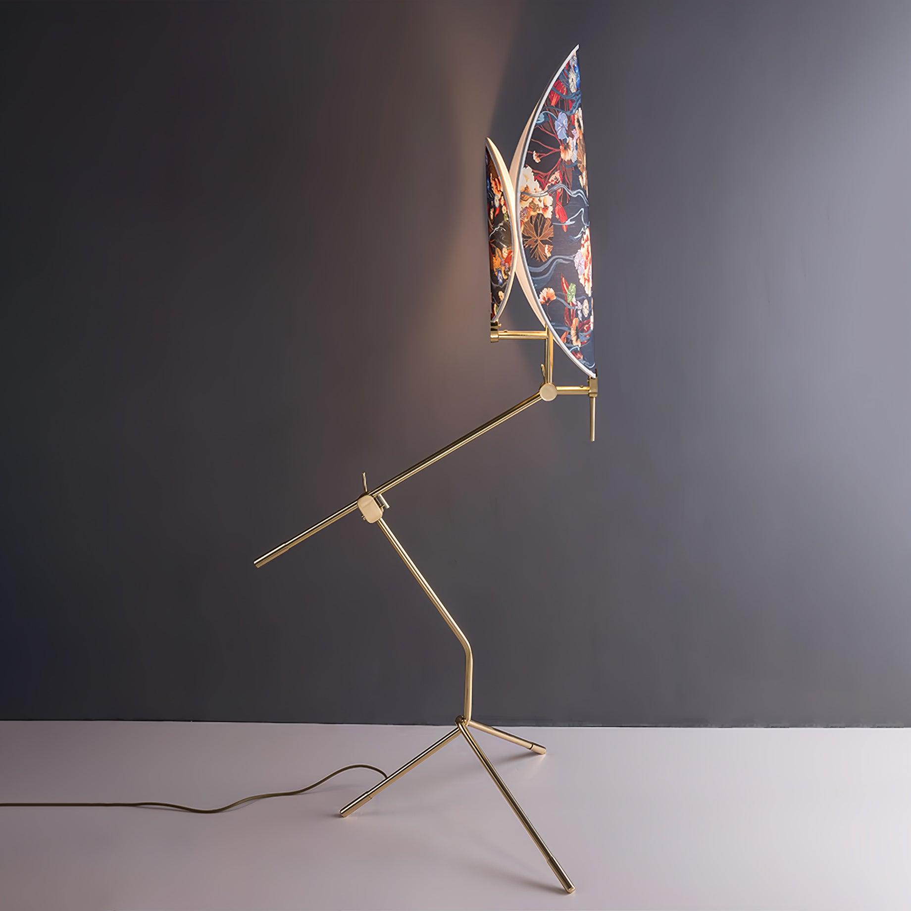 Floral Nocturne Floor Lamp