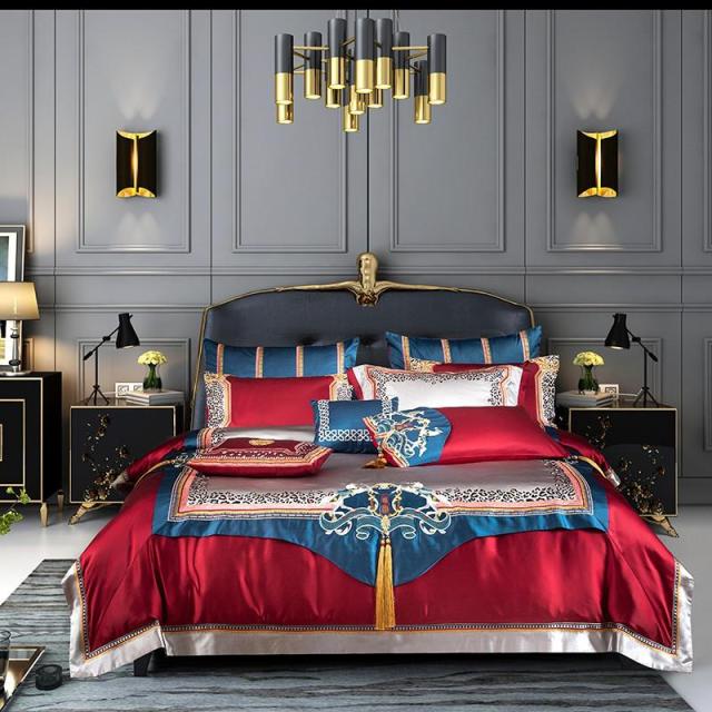 Smaddy Vintage Silk Bedding Set