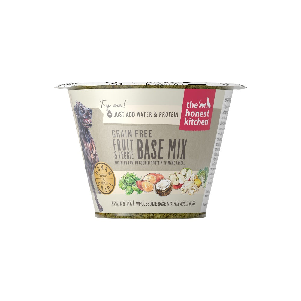 The Honest Kitchen Grain Free Fruit  Veggie Base Mix Dehydrated Dog F