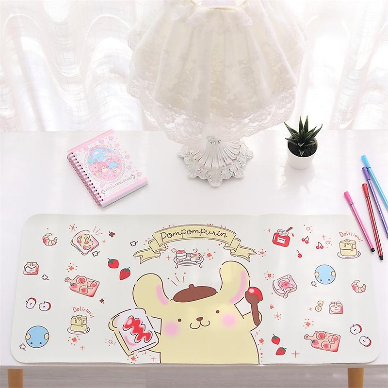 Born Pretty 30cm*67cm Kawaii Sanrios Cinnamonroll My Melody Cartoon Mouse Pad Carpet Non-slip Desktop Table Mat Student Girls Home Decor