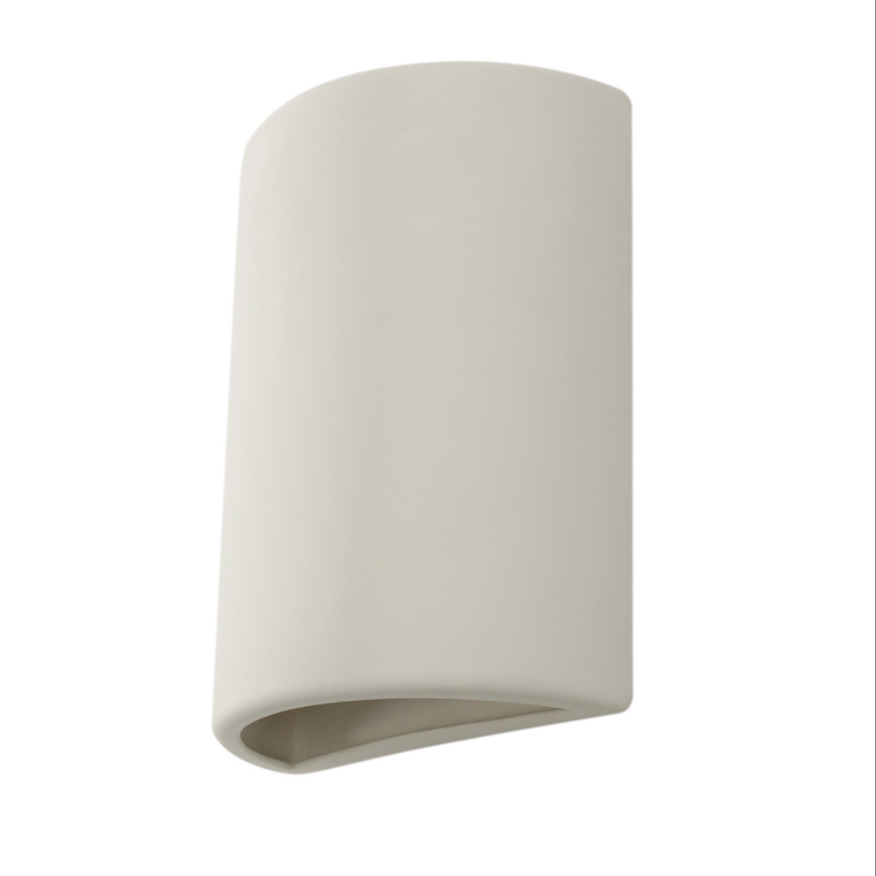 Ellie Half Cylinder Outdoor Wall Light   Contemporary   Outdoor Wall Lights And Sconces   by AmeriTec Lighting  Houzz