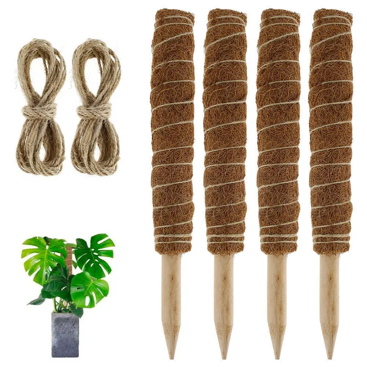 Wholesale Gardening Supplies Potted Plant Climbing Pole Coconut Pole Moss Pole