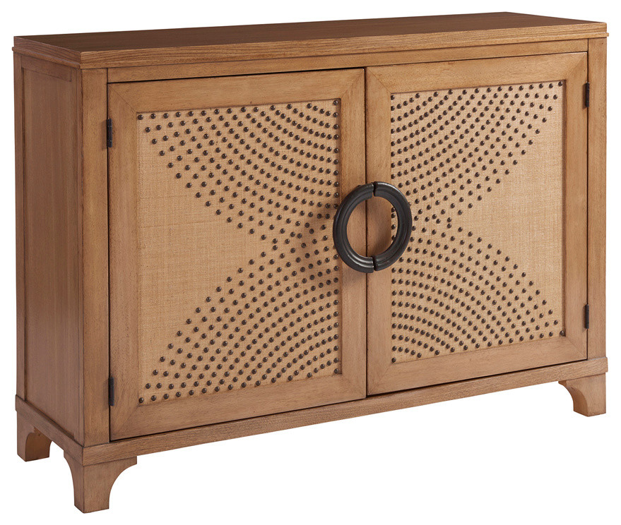 Lido Isle Nailhead Hall Chest   Transitional   Accent Chests And Cabinets   by HedgeApple  Houzz