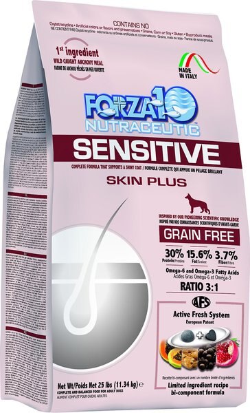 Forza10 Nutraceutic Sensitive Skin Plus Grain-Free Dry Dog Food