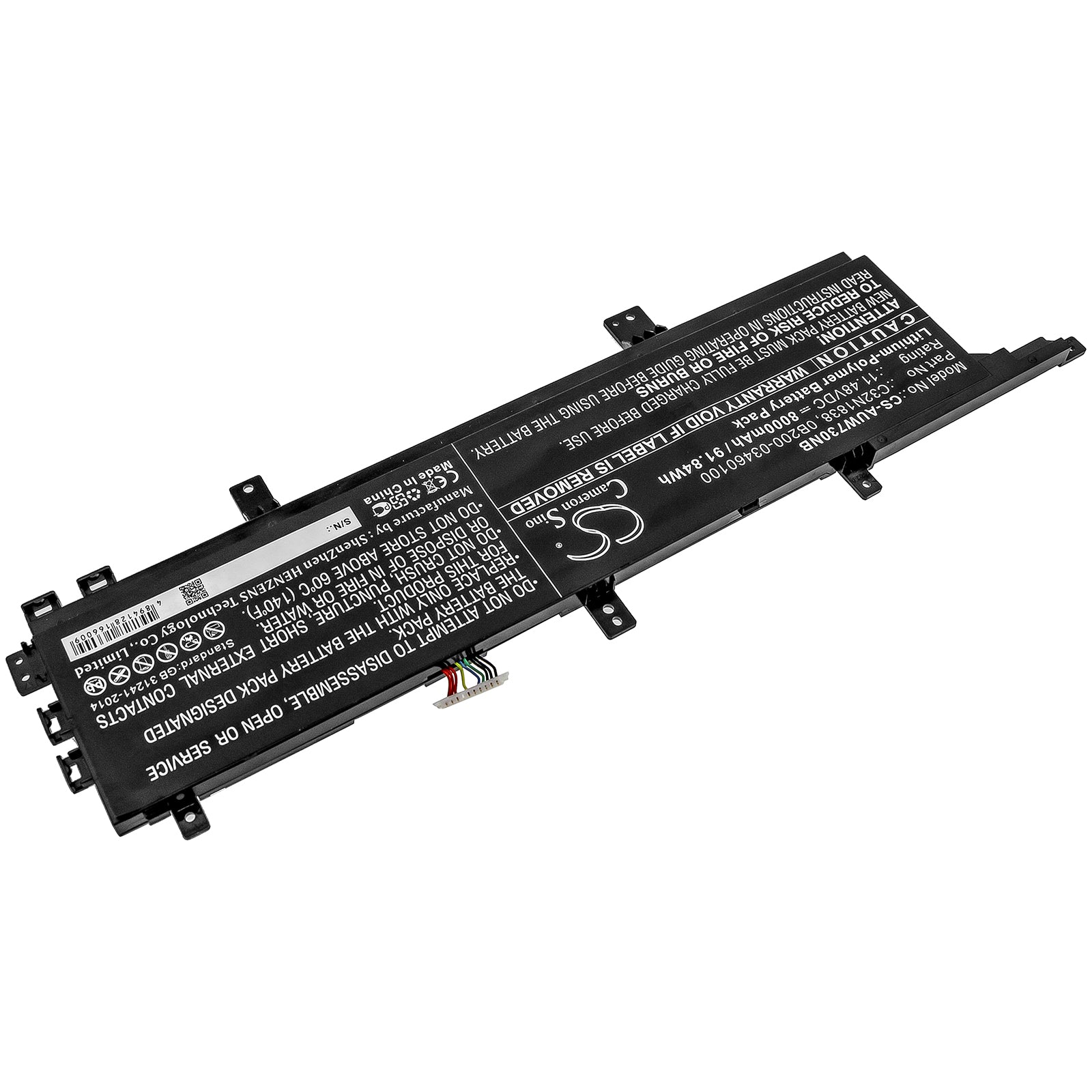 Asus ProArt StudioBook Pro X W730G5 ProArt StudioB Replacement Battery BatteryClerkcom Laptop and Notebook