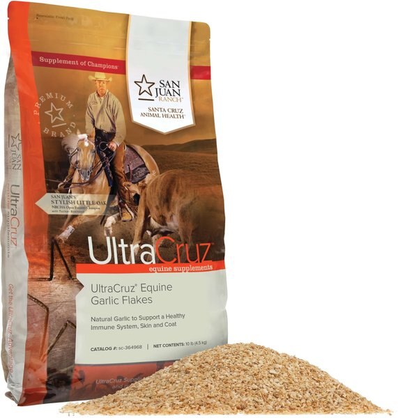 UltraCruz Garlic Flakes Immune Support Granules Horse Supplement