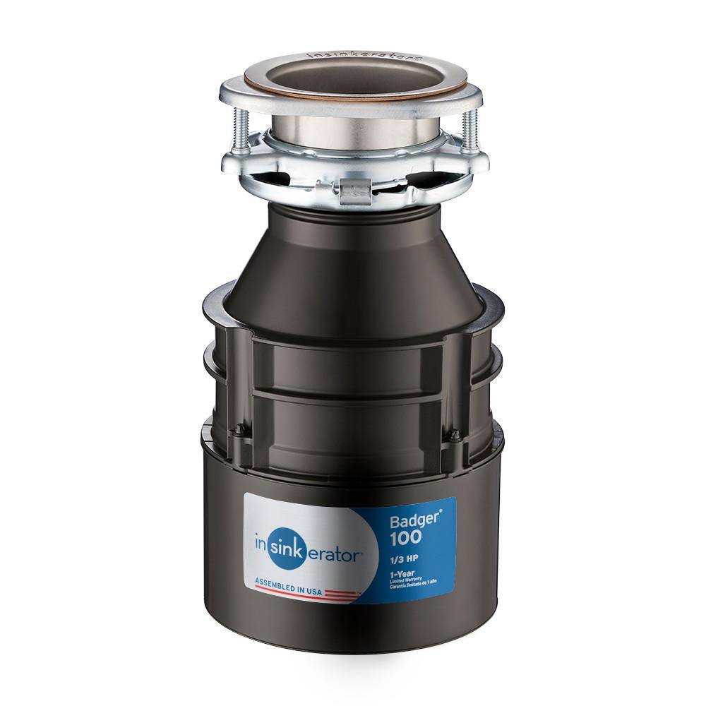 InSinkErator Badger 100 Standard Series 13 HP Continuous Feed Garbage Disposal Badger 100