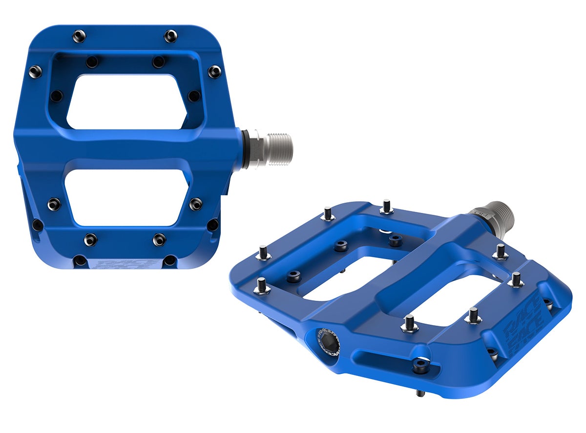 Race Face Chester Flat Pedals - Blue