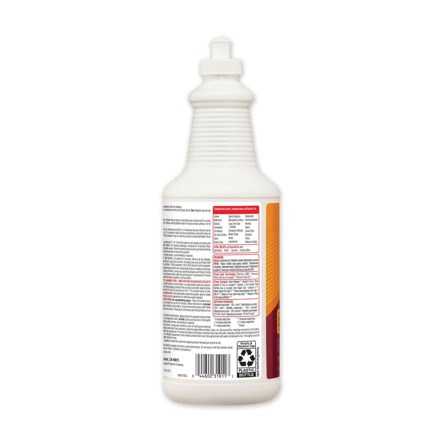 Disinfecting Bio Stain and Odor Remover by Cloroxandreg; CLO31911EA