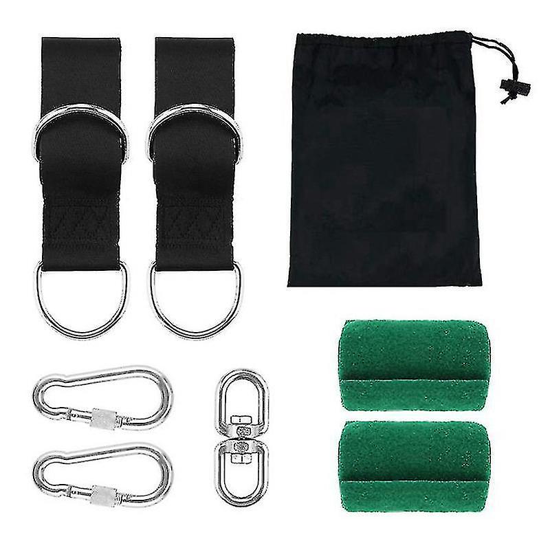 Tree Swing Hanging Straps，portable Tree Swing Straps Hanging Kit Holds Up 2200lbs，1.5m Long Straps 2