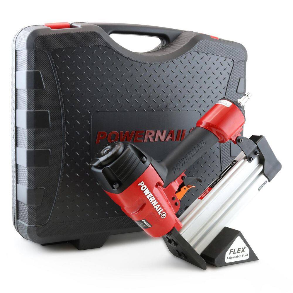 POWERNAIL F-Series 18-Gauge Pneumatic Trigger-Pull Engineered Flooring Nailer 50FKIT