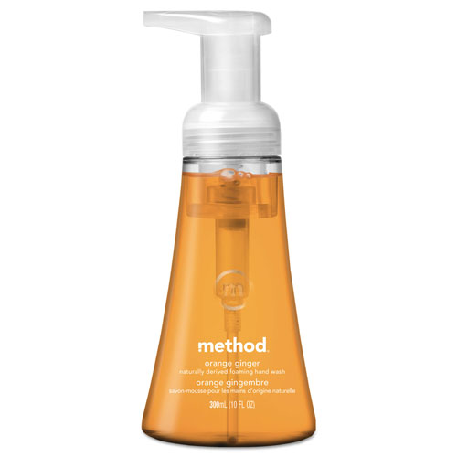 Method Products Inc. Method Products Foaming Hand Wash | Orange Ginger， 10 oz Pump Bottle， 6