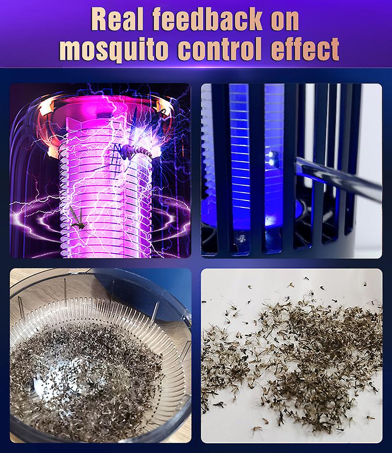 Mosquito Killer Repellent Electric Shock Inhalation Anti-mosquito Lamp Usb Rechargeabl Radiationless Mute Insect Trap Bug Zapper