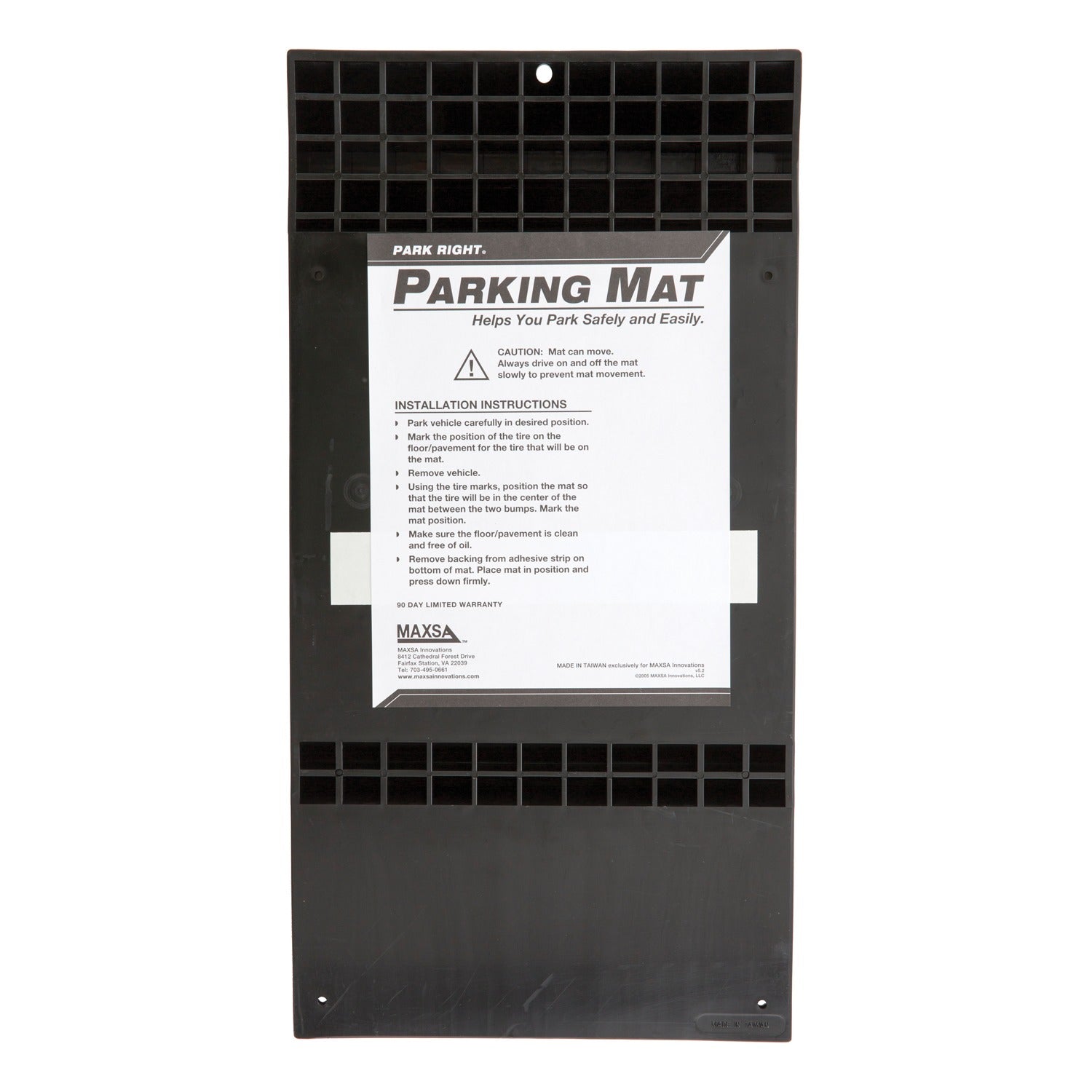 Maxsa® Innovations Maxsa® Innovations Park Right® Parking Mat (black)