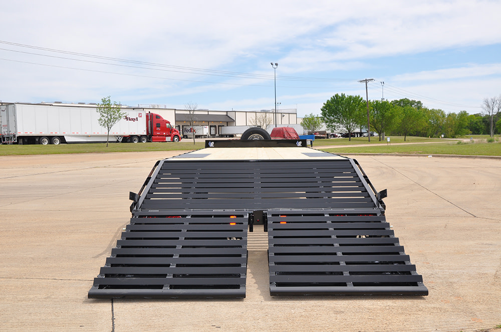 22 Ft. x 102 In. Heavy Duty Deck Over Equipment Trailer with Max Ramps