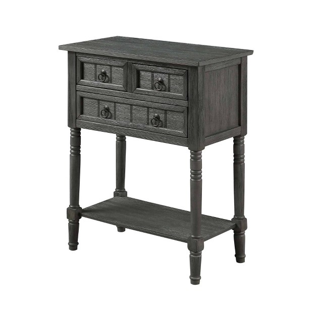 Kendra Hall Table Dark Gray Breighton Home