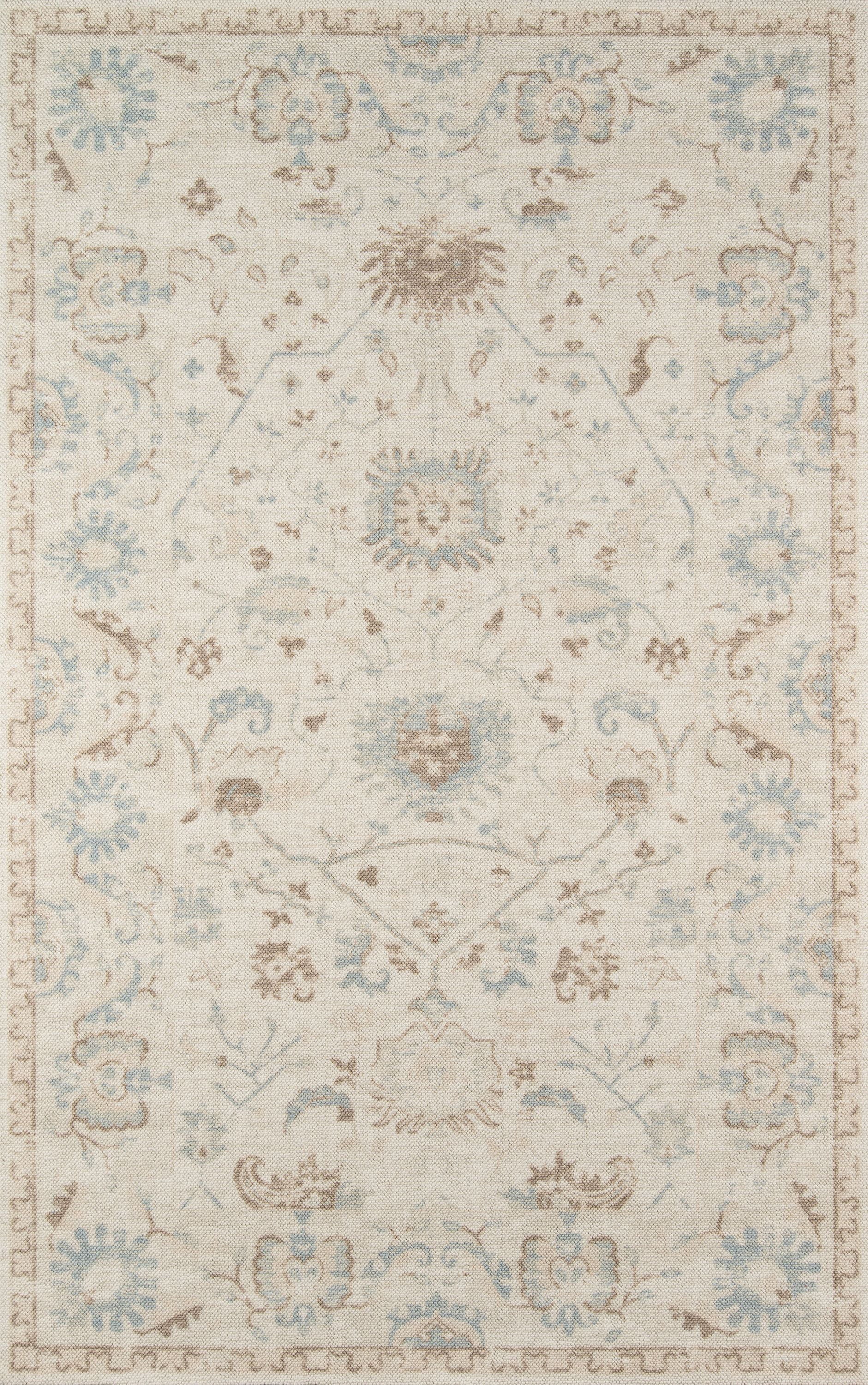 Momeni Anatolia Oriental Traditional Area Rugs, Blue