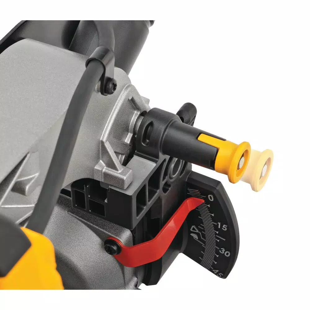 DEWALT 15 Amp Corded 12 in. Compound Single Bevel Miter Saw with Heavy-Duty Work Stand and#8211; XDC Depot