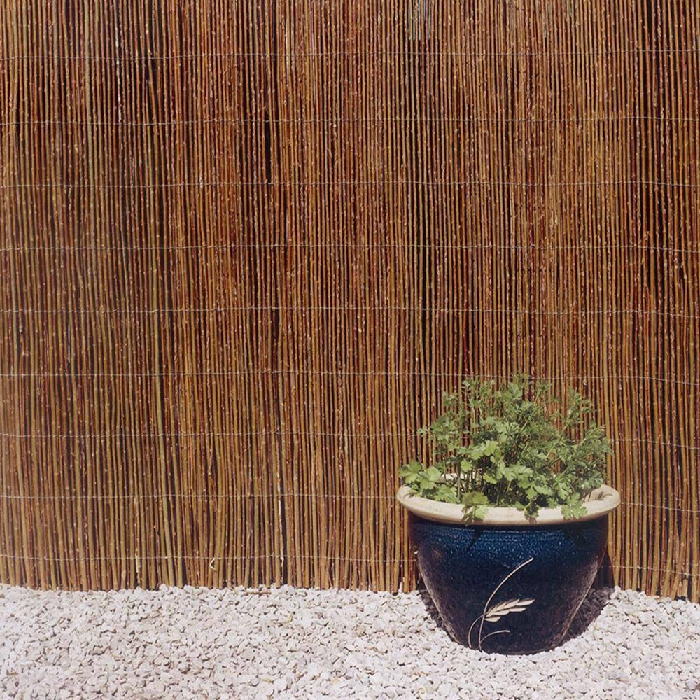 Backyard X-Scapes 6 ft. H x 8 ft. L Natural Brown Willow Wood Fencing 20-W68BX