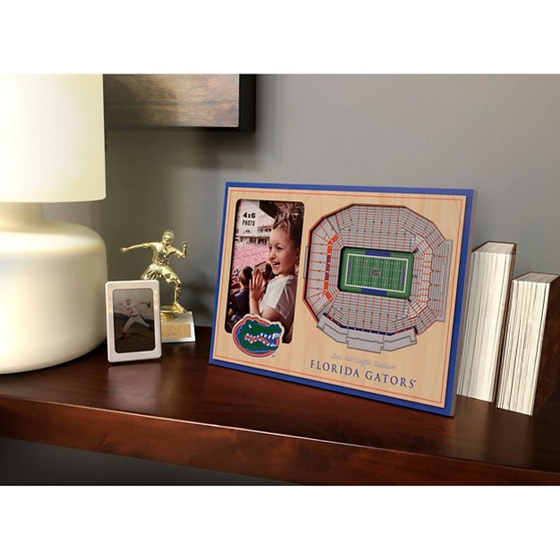 X 6 quot Ncaa Florida Gators 3d Stadiumviews Picture Frame