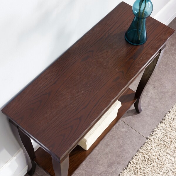 Traditional Living Room Wood Hall Console