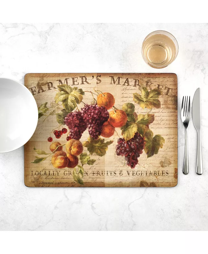 Pimpernel Abundant Fall Placemats Set of 4