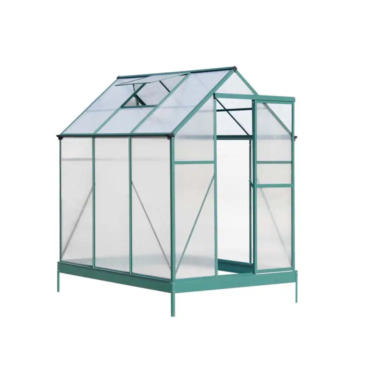 High Quality Greenhouse Supply Vegetable Growing Aluminum Profile Greenhouse 4x6ft