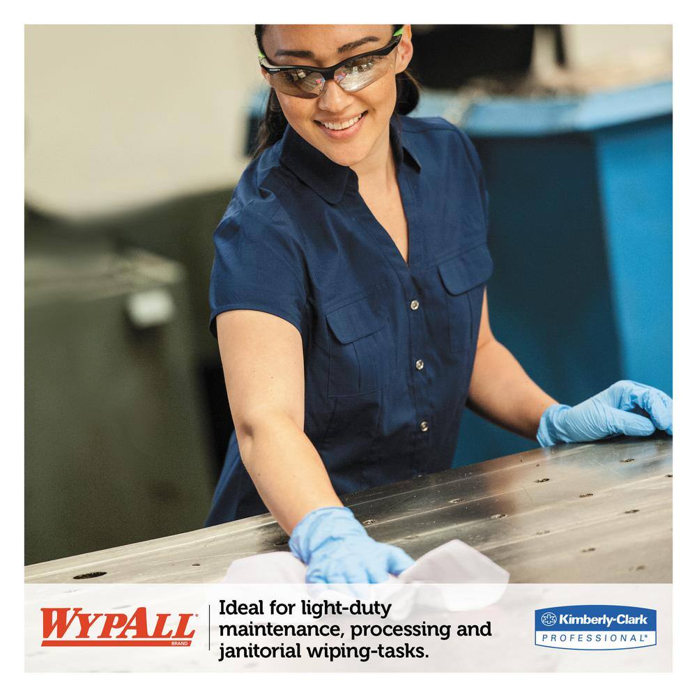 WYPALL L30 Towels POP-UP Box 10 in. x 9-45 in. White 120Box 10 BoxesCarton KCC03086