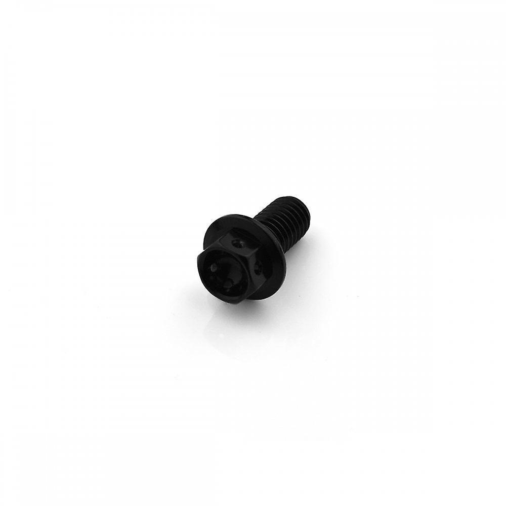 Racebolt Aluminium Race Flanged Hex Head Bolts M8 X 1.25mm X 16mm Black