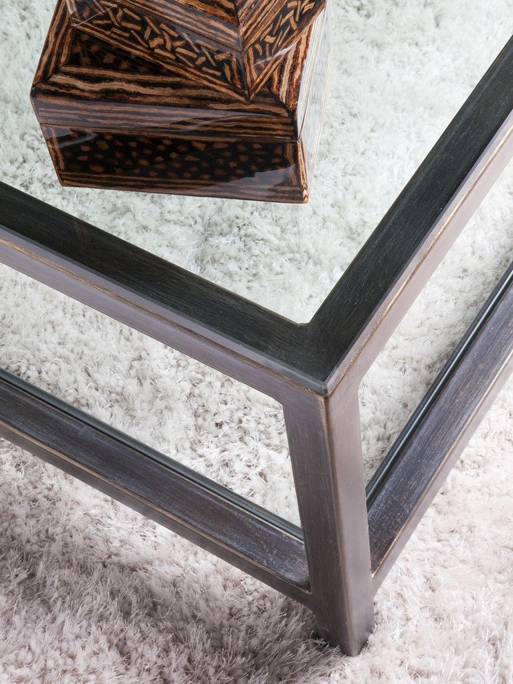 Per Se Square Cocktail Table   Transitional   Coffee Tables   by Lexington Home Brands  Houzz