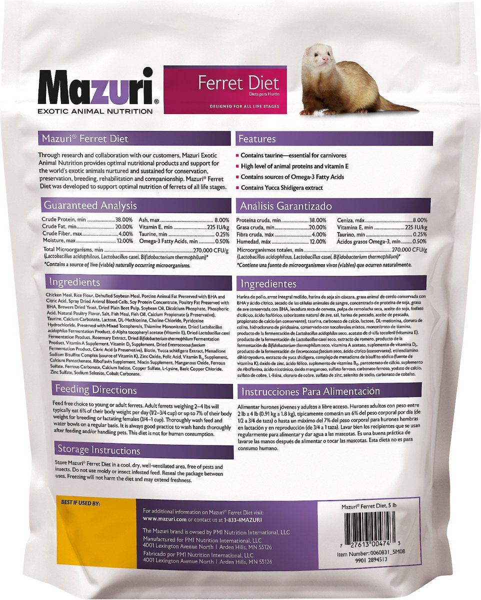 Mazuri Ferret Food