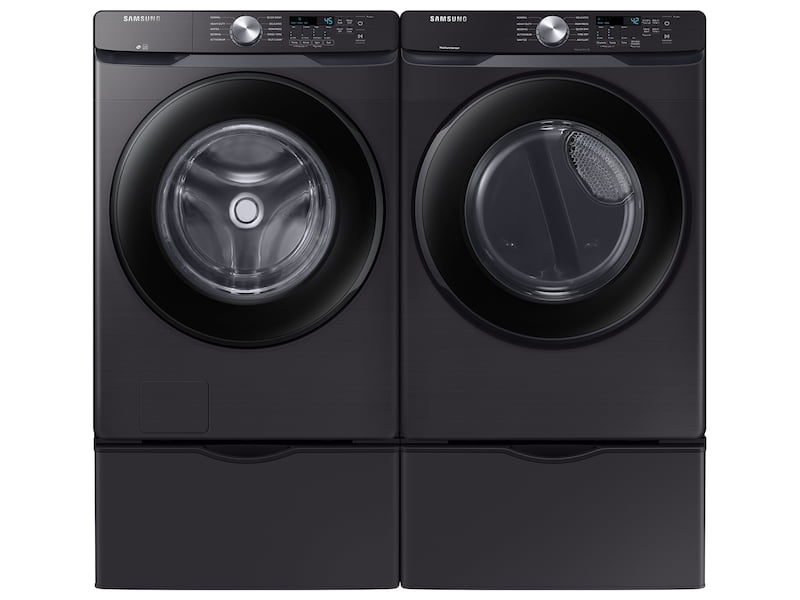 Samsung WF45T6000AV 4.5 Cu. Ft. Front Load Washer With Vibration Reduction Technology+ In Black Stainless Steel