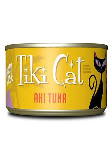 Tiki Cat Ahi Tuna Cat Food Can， 6 oz