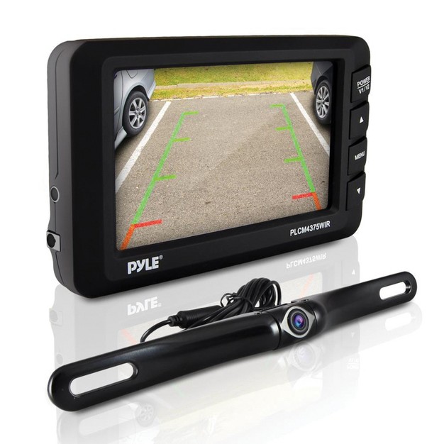 Lcd Monitor amp Wireless Backup Camera With Parking reverse Assist System