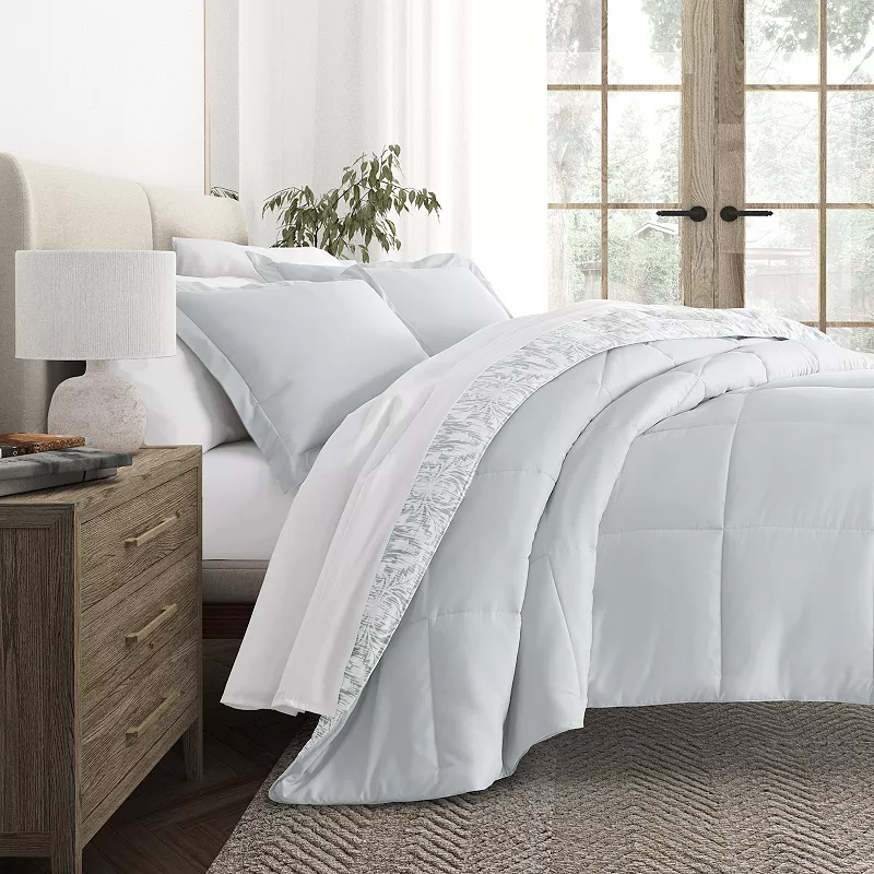 Urban Loft's Soft Printed All Season Comforter Set Down-Alternative Home Bedding