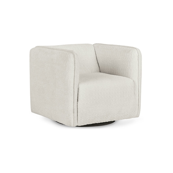 Signature Design by Ashley Lonoke Gray Swivel Accent Chair - 33