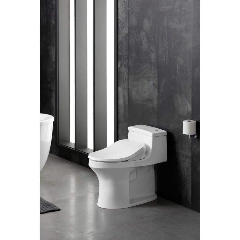 KOHLER C3 050 Electric Bidet Seat for Elongated Toilets in White