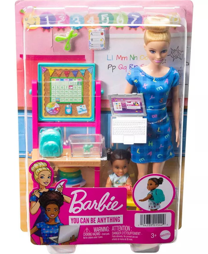 Barbie Career Kindergarten Teacher Playset  Blonde