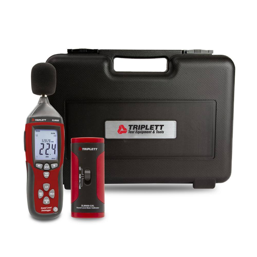 TRIPLETT Sound Datalogger Kit with Calibrator SLM600-KIT-NIST