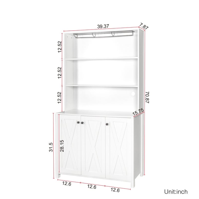 Kitchen pantry lockers  buffet cabinets with doors  buffet sideboards with wine racks  tall freestanding cabinets