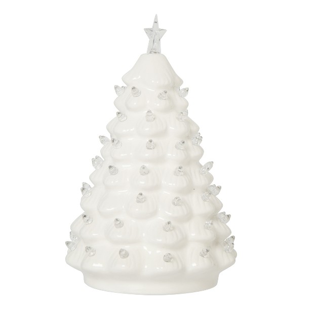 Gallerie Ii Large White Tree Led Figurine