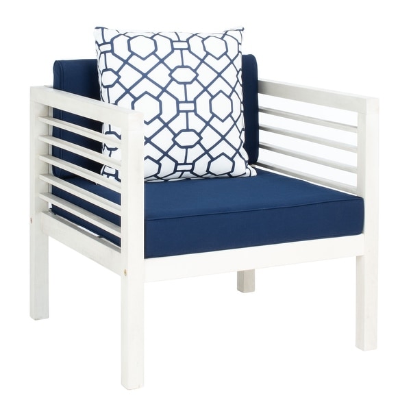 SAFAVIEH Outdoor Living Alda 4piece Set with Accent Pillows