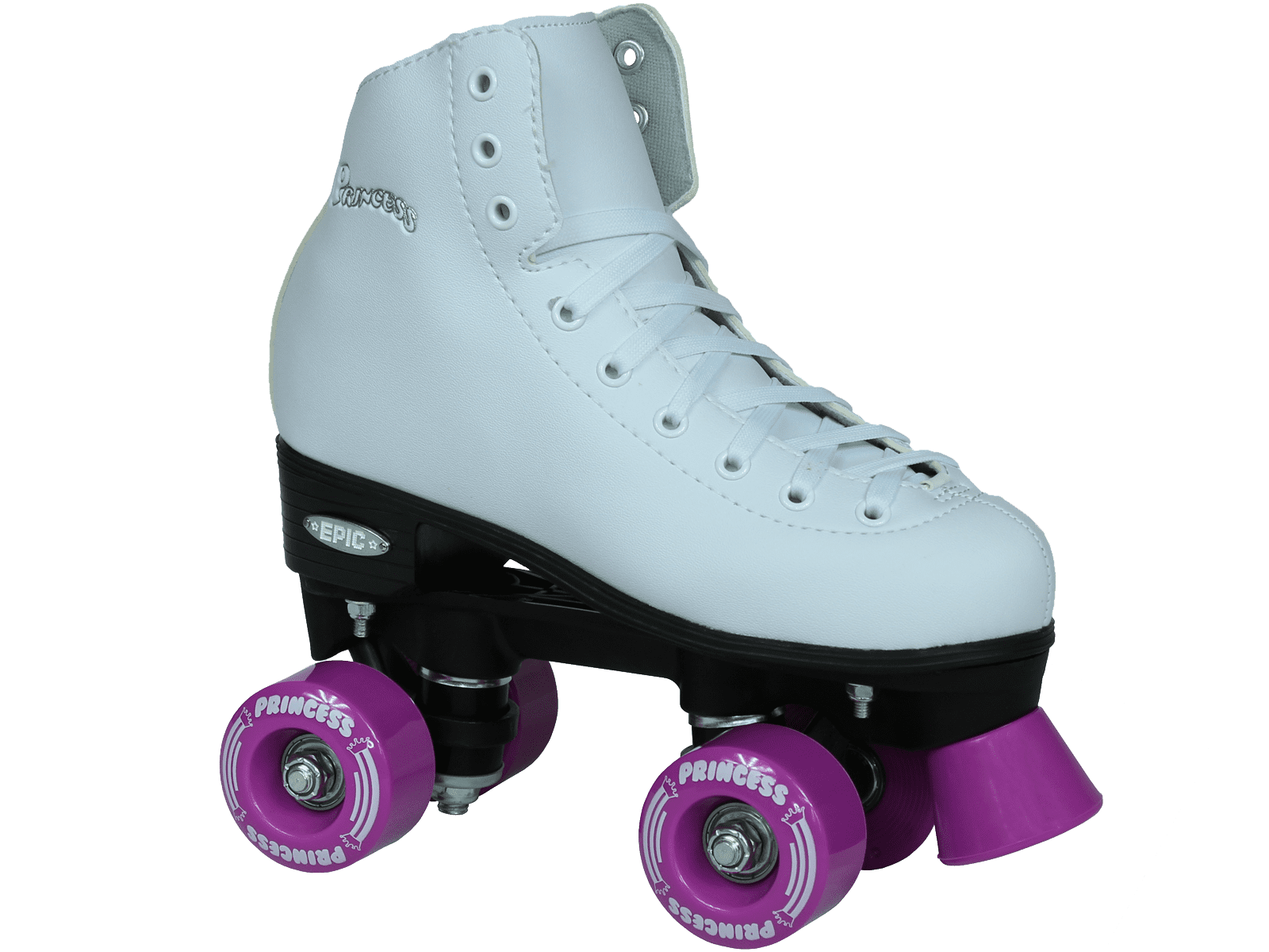 Epic Purple Princess Quad Roller Skates