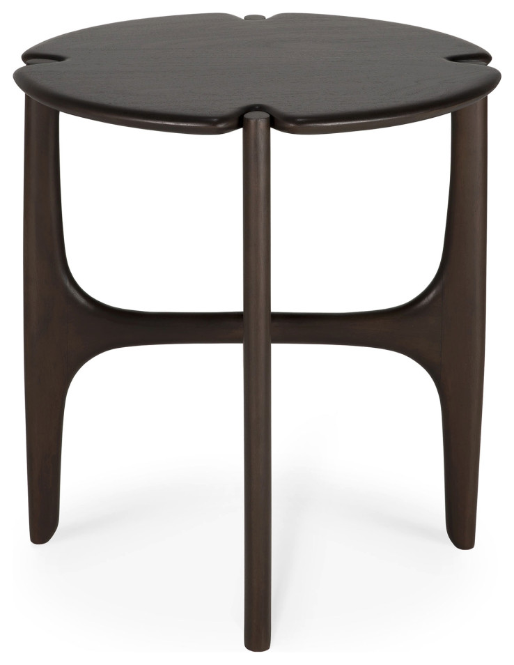 Varnished Round Side Table  OROA PI   Contemporary   Side Tables And End Tables   by Oroa   Distinctive Furniture  Houzz