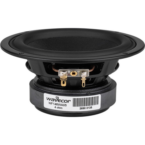 Wavecor 5 3/4 Glass Fiber Cone Mid Woofer